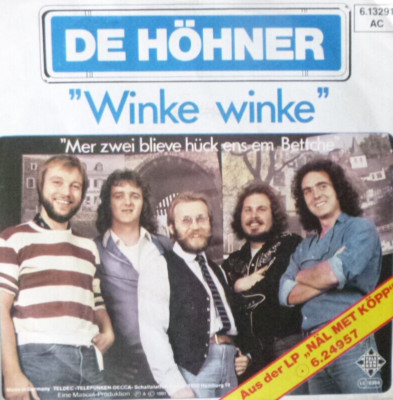 7'' CV 1981 SCAFFOLD IN MINT- ! DE HÖHNER : Winke winke