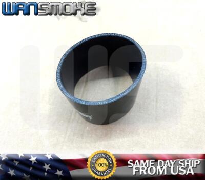 4'' Straight Silicone Hose 101mm 4-Layer Intake Intercooler Turbo Coupler Black