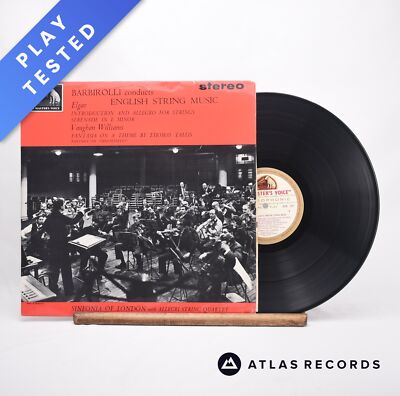 Sir Edward Elgar - Barbirolli Conducts English String Music - White Gold Label