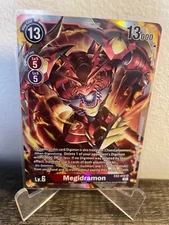 Megidramon EX2-012 SR Digimon TCG Digital Hazard