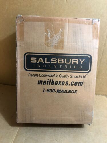 Salsbury Industries 4620BLK, Black Traditional Mailbox, Standard - Picture 1 of 11