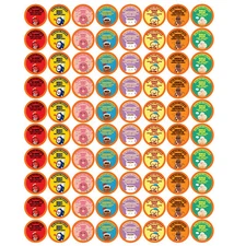 Java Factory Assorted Flavored Coffee Pods, Variety Pack,Keurig 2.0, 80 Count