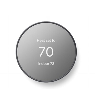Google Nest Thermostat G4CVZ Charcoal GA02081-US Sealed New In Box 