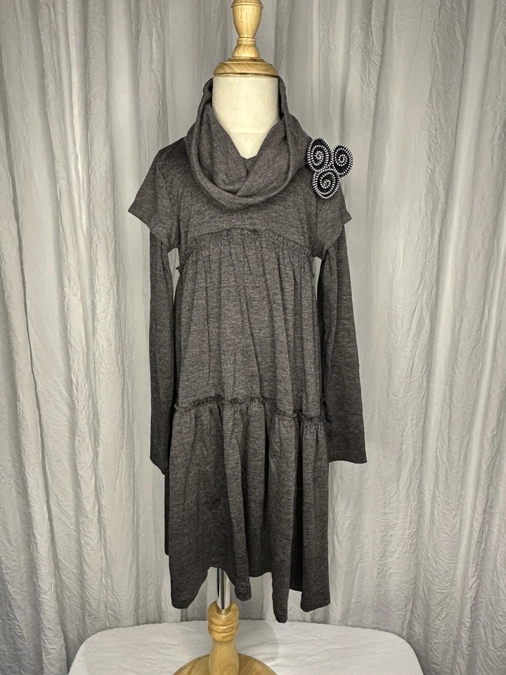 VESTIDO BOHO Truly Me Sara Sara BOUTIQUE Meninas 6x Manga Longa Giratório em Camadas - Imagem 4 de 4