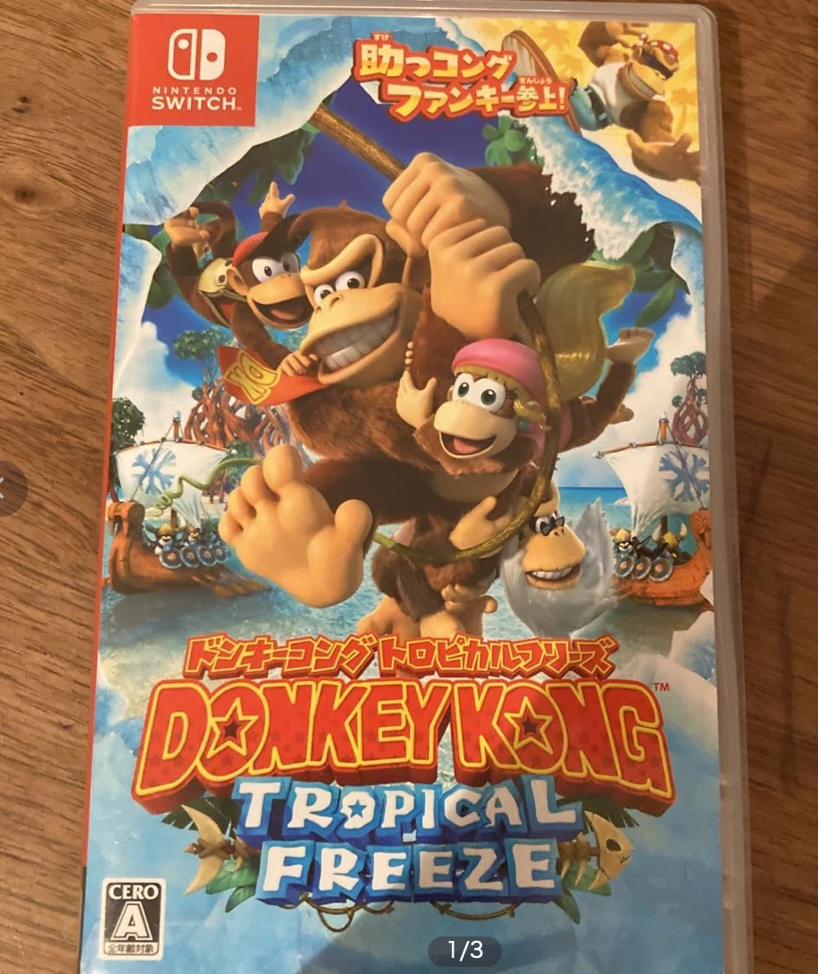 Donkey kong tropical freeze switch deals price