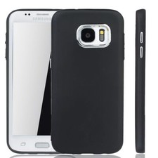 Phone Case For Samsung Galaxy S7 Edge Protective Case Back Cover Bumper Black