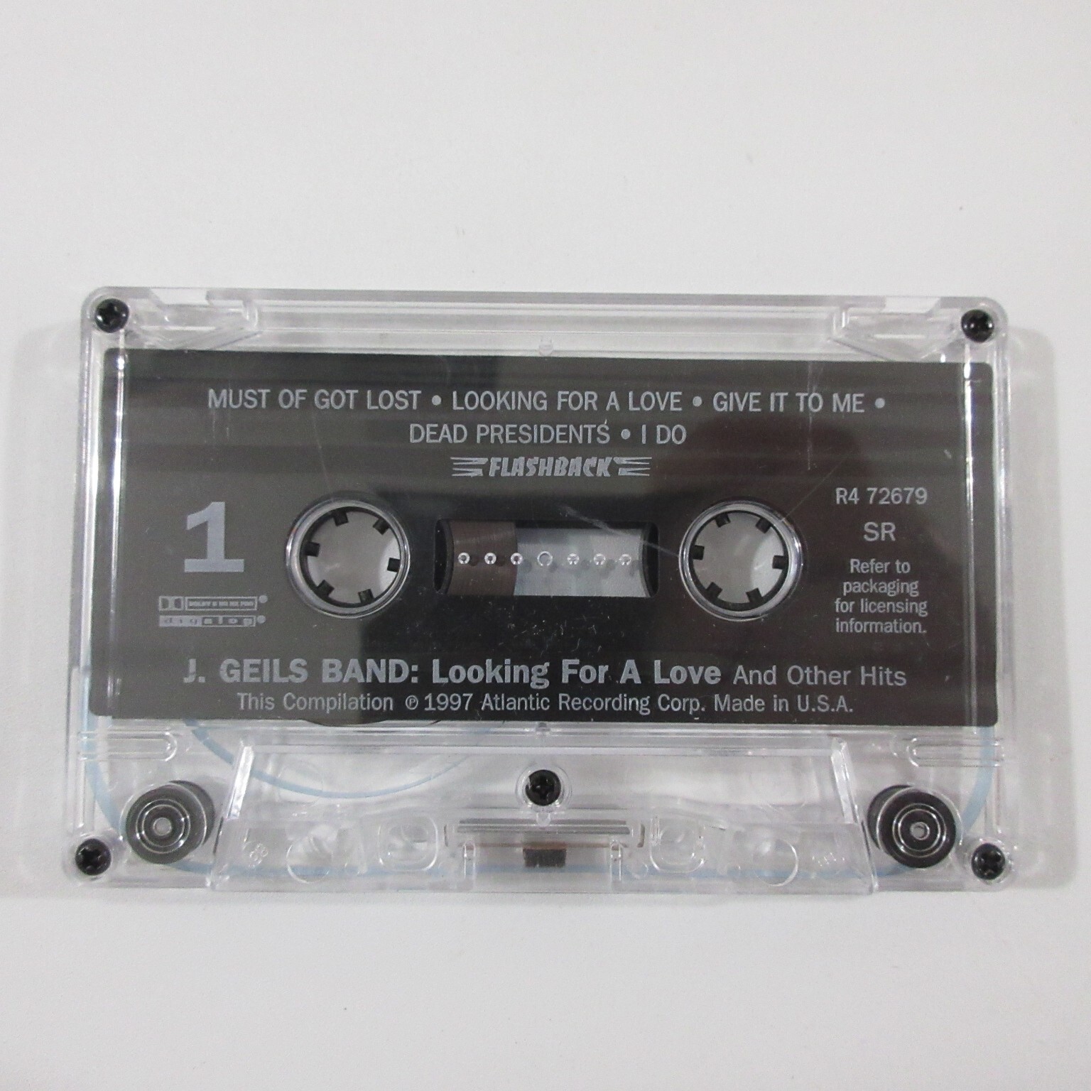 J Geils Band Cassette Tape Looking For Love Best Of Got Lost Jammer