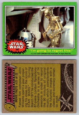 1977 Topps Star Wars Cards - Series 4 Green ~ Pick your card