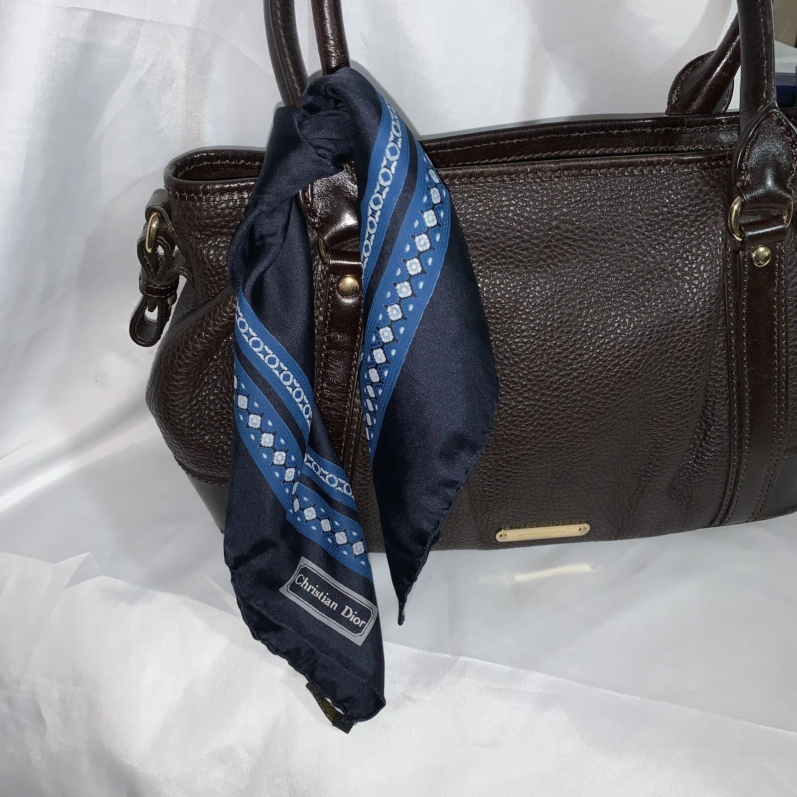 Foulard Gavroche soie authentique pré aimé 19