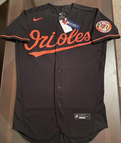 Baltimore Orioles Nike Authentic On-Field Alt Black Trikot 40/M (Neu mit Etikett/Neu)