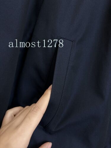 Kiton Business Giacca Cardigan Uomo Bavero Slim Cotone Top Casual - Foto 21 di 32