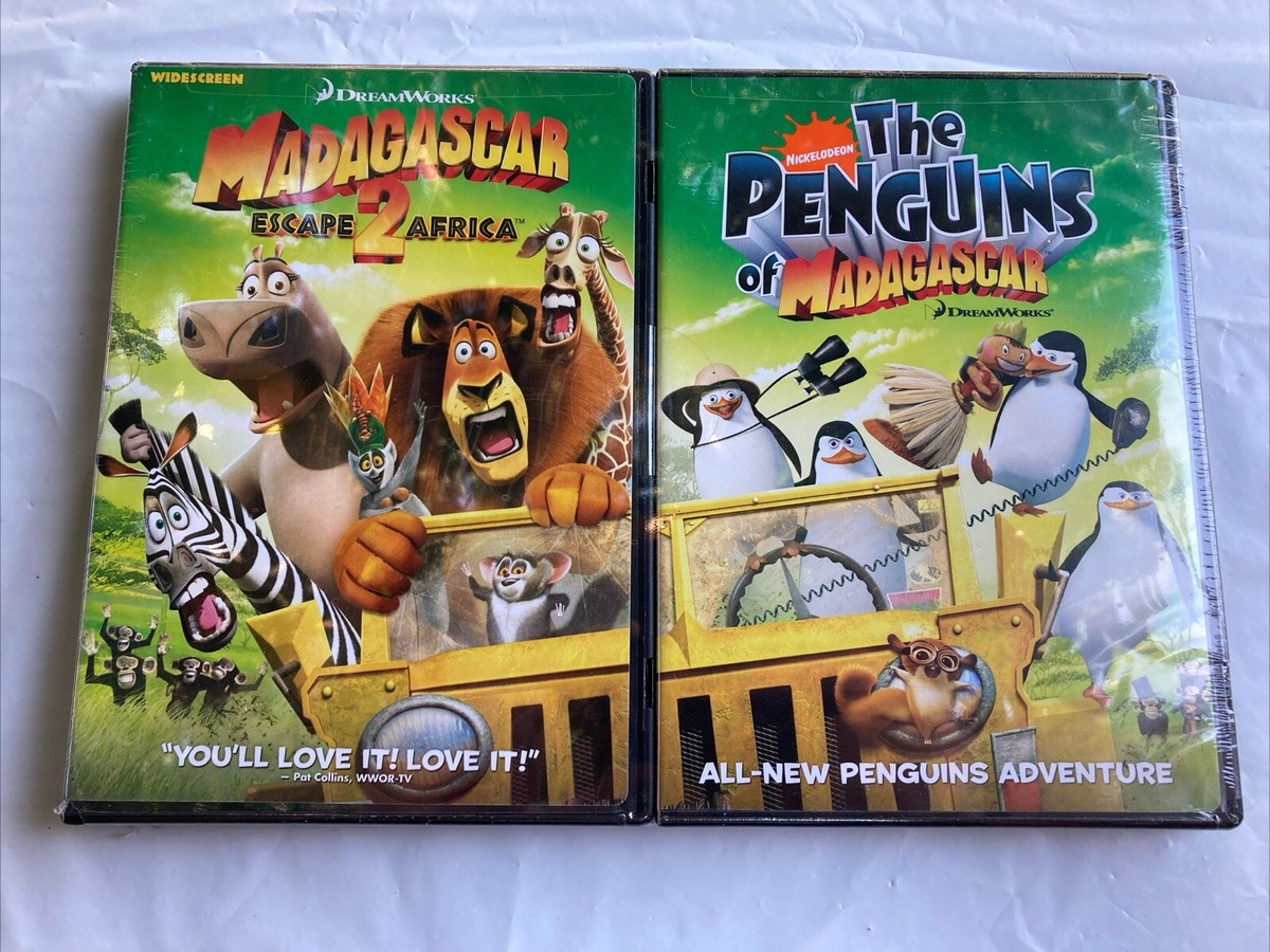 Madagascar 2: Move It Move It Double DVD Pack (DVD, 2009, 2 Madagascar 2: Move It Move It Double DVD Pack (DVD, 2009, 2