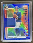 2025 Donruss Optic Jaxson Dart Blue Hyper (RAW)