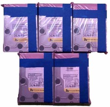 5x WD Black WD1003FBYX | 5x 1TB @ 7.2K | 64MB 3.5" HDD | SATA 3Gb/s | Low Hours