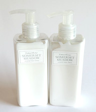 NEW No Box Crabtree Evelyn DISCONTINUED Somerset Meadow Body Lotion 2-pk