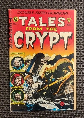 Tales From The Crypt- #5 March ''Double Sized Horror'' Comic (1991)