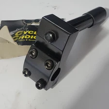 old school nos new Cycle choice bmx bike stem 21.1 mm quill black