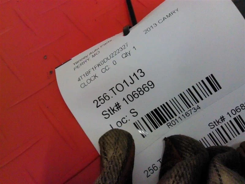 2012 2013 2014 Toyota Camry приборной панели часы 8391006230 12-14 - Изображение 4 из 4