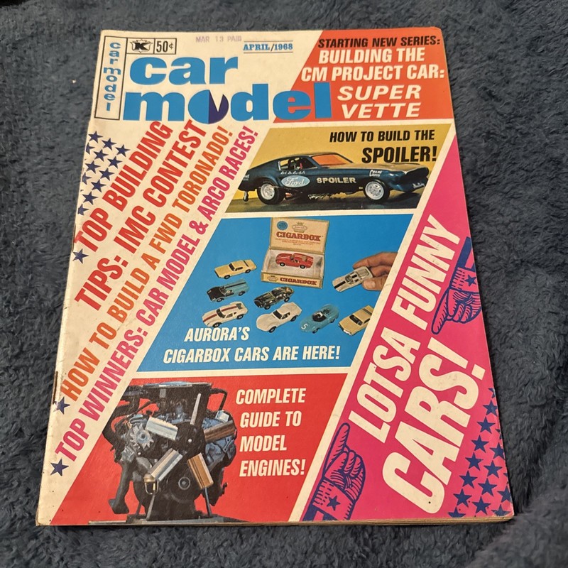 Car Model Magazine 1968 April