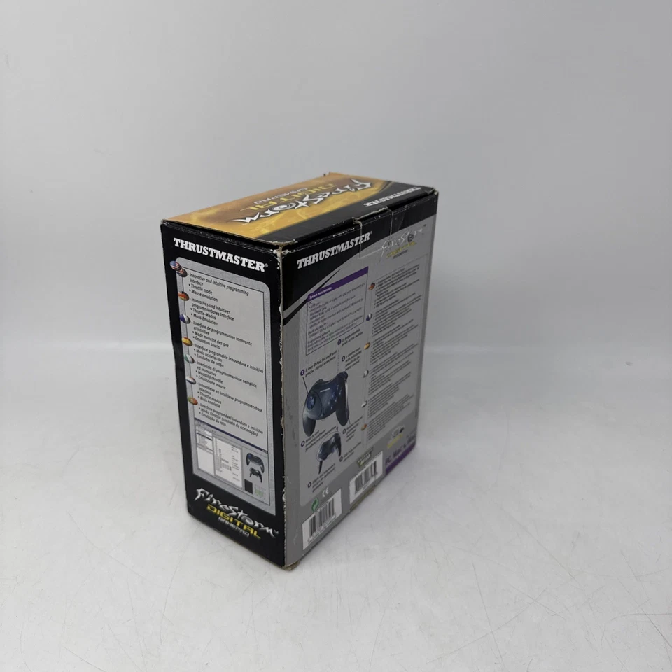 New Vintage Thrustmaster Firestorm Digital Gamepad Wired PC Mac Game Port USB - Image 3 of 4