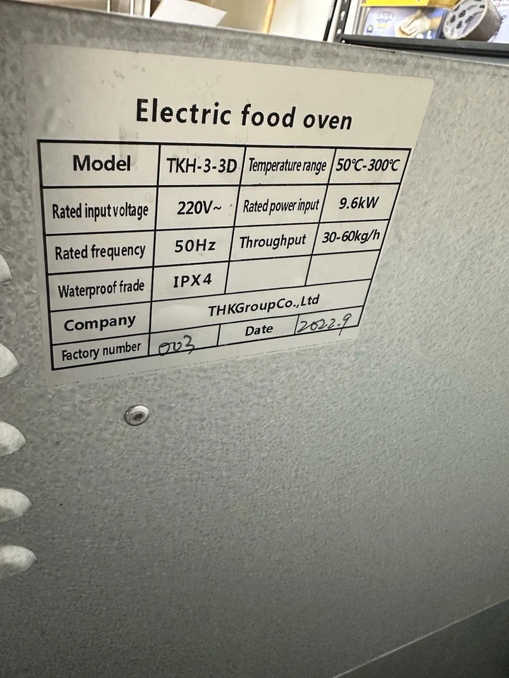 Horno eléctrico para pizza exterior de acero inoxidable de 3 capas Foto 2 de 2