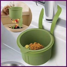 Press-Type Drain Basket: Food Strainer Sink Organizer, Multi-Functional