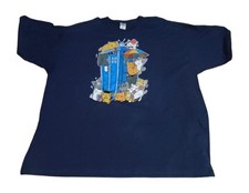 Kitten Who Doctor Who T Shirt 3XL OOP Qwerty vgc