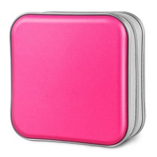 48 Capacity DVD CD Case Holder Binder Wallet Hard Plastic Disc Case Storage
