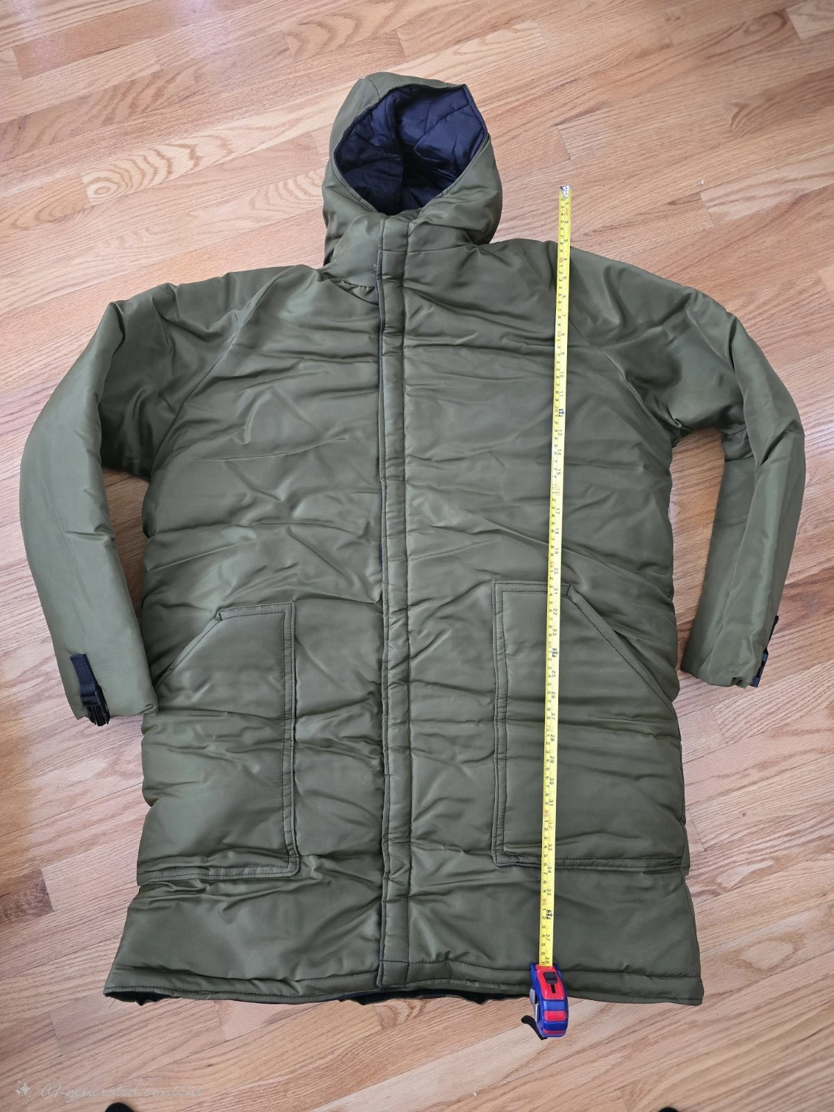Portable Utility Coat Waterproof XtraWarm Sage Green Men Large New Free Shipping - product detail image 2