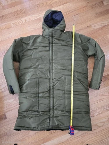 Portable Utility Coat Waterproof XtraWarm Sage Green Men Large New Free Shipping image 2