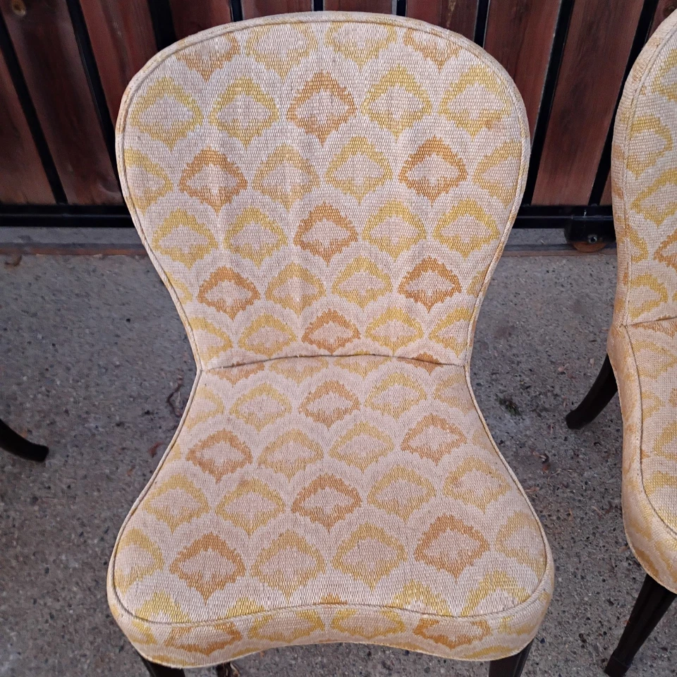 Juego de 4 sillas Dunbar de colección tela original 36" Wormley entregamos tenemos 4 MCM más Foto 2 de 4