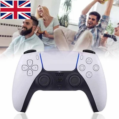 Wireless Controller Black White For Sonys PlayStation 4 DualSense