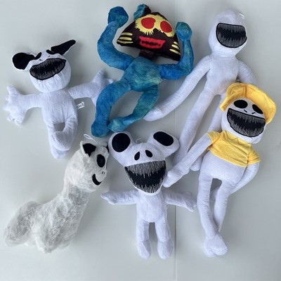 Zoonomaly video game Plushies Set of 6 stuffed animals between 8 and 12 inches