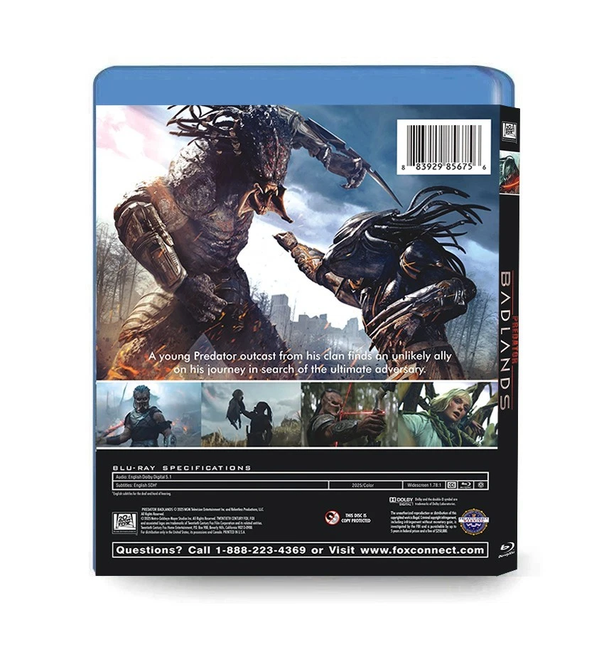 Predator: Badlands (2025)BD All Region New Box Set - Image 2 of 2