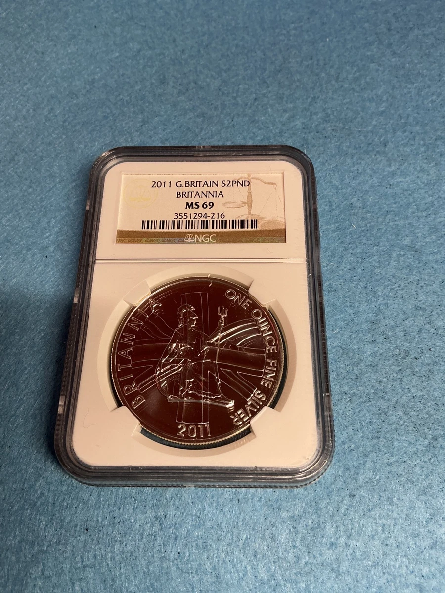 UK Britannia MS 69 Silver Bullion Coins for sale | eBay
