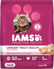Proactive Health Adult Urinary Tract Healthy Dry Cat Food with Chicken, 16 Lb. B 2.73 per pound