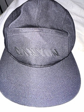 CANYON Black Adjustable Baseball Cap Solid On...
