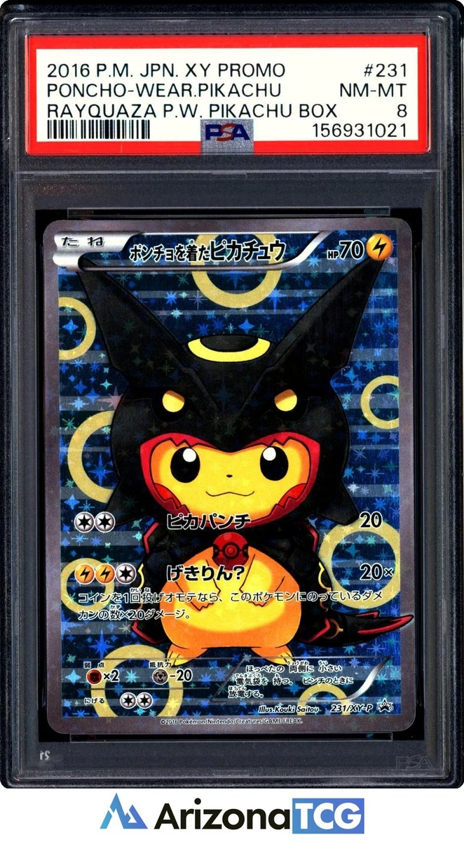 Poncho-Wearing Pikachu Pokémon TCG Cards for sale | eBay
