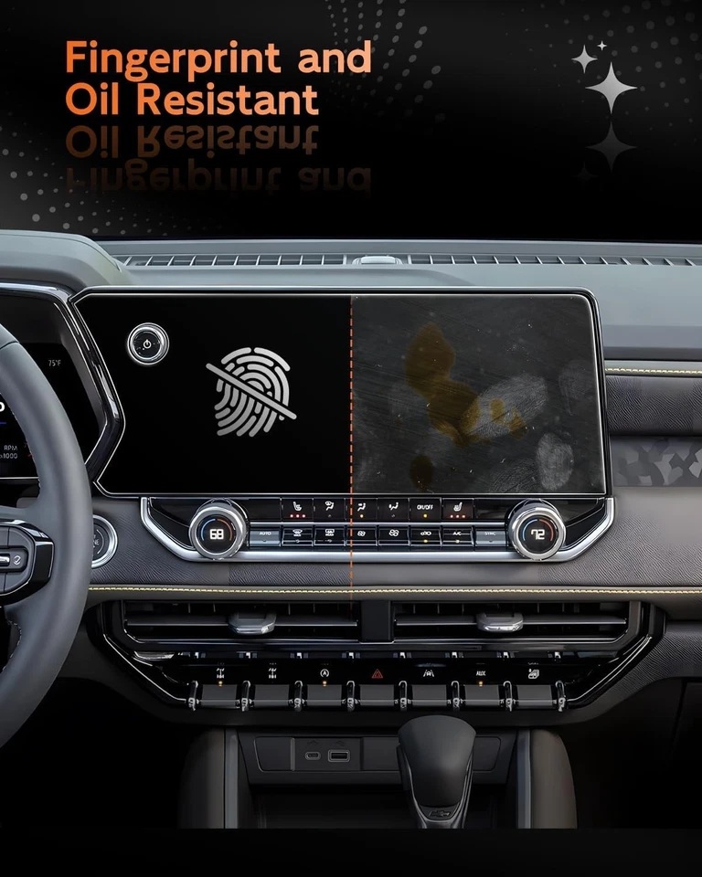 Touch Screen Protector Tempered Glass Suitable For Chevrolet Colorado 2023-2026 Foto 3 de 4