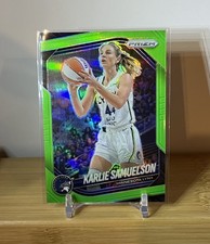 2025 Panini WNBA Prizm Karlie Samuelson Lime Green #/225 Lynx