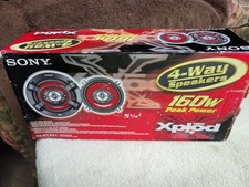 Sony Xplod 160w 4-Way Speakers 5 1/4" Brand New In Opened Box