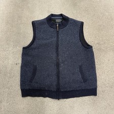 Pendleton Wool Vest Fleece Lined Full Zip Mens Size XL