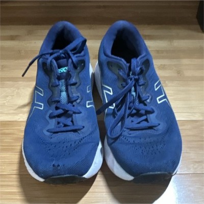 ASICS Gel-Pulse 13 Men's Running Shoes Blue White Mesh Lace-Up US 9