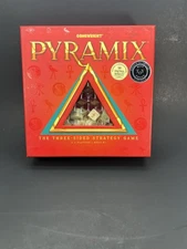 Pyramix by Gamewright The Three Sided Strategy Game Complete Pyramid Mensa