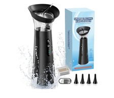 Electric Ear Wax Removal with Separated Dual Tank, IPX6 Waterproof Ear Cleaner K