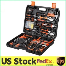 NEW 236Pieces Household Tool Set,Socket Wrench Auto RepairTool with Storage Case