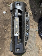 2008 Nissan Navara Front Bumper And Grille Black