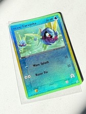 Carta Pokemon Team Aqua's Carvanha 48/95 Ex Team Magma Vs Team Aqua Reverse Holo