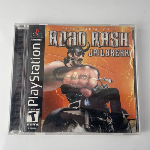 Road Rash Jailbreak PlayStation 1, 2000 Electronic Arts With Manual