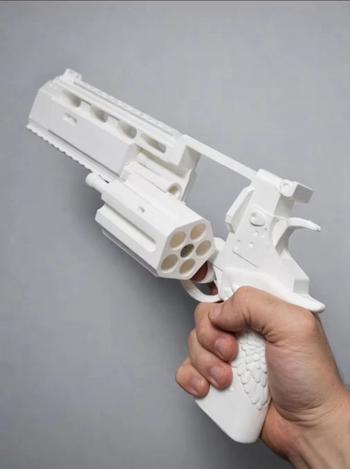 Resident Evil Leon Requiem Revolver 3D Printed Cosplay Prop Replica | eBay
